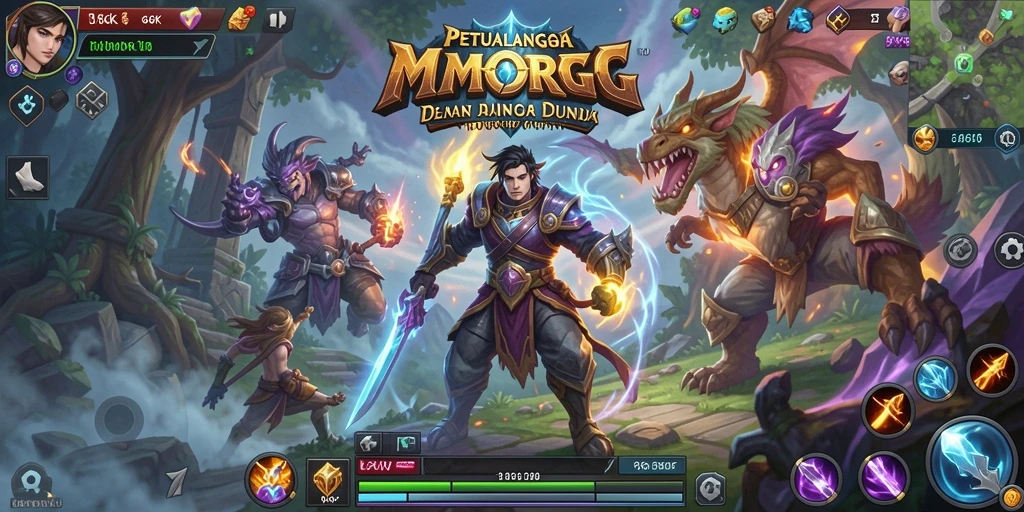 Gameplay seru dengan karakter unik dan petualangan didalamnya.