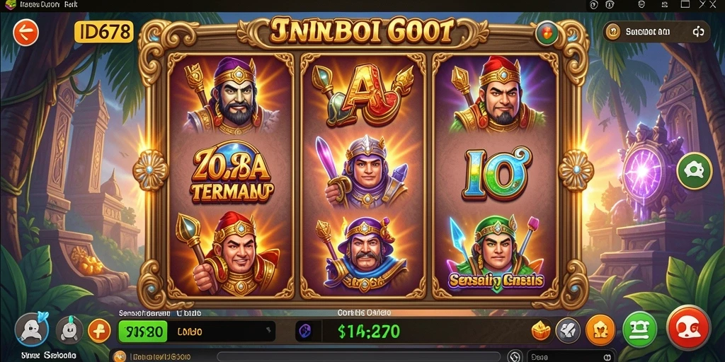 Gameplay Slot yang menarik dan penuh warna di ID678.