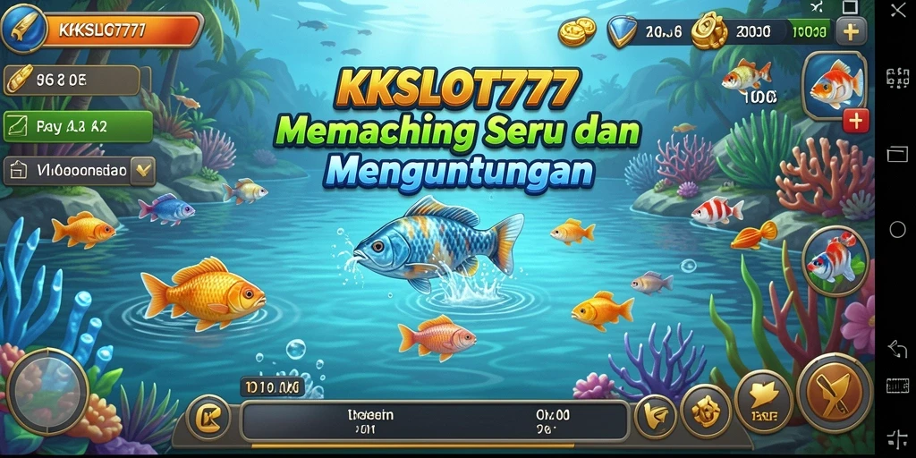 Tangkapan ikan yang mengesankan dalam gameplay seru KKSLOT777.
