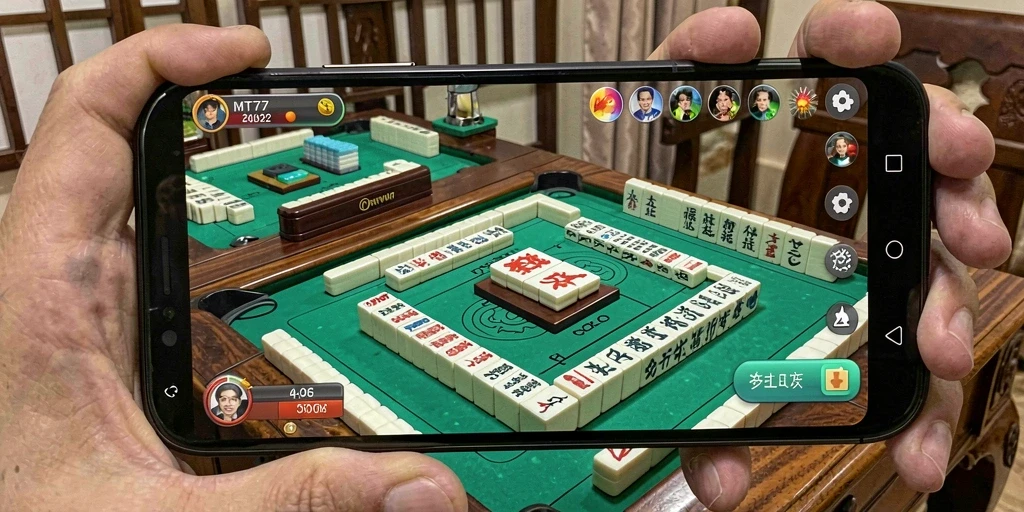 Tampilan gameplay MT777 yang menarik dan seru saat bermain Mahjong.