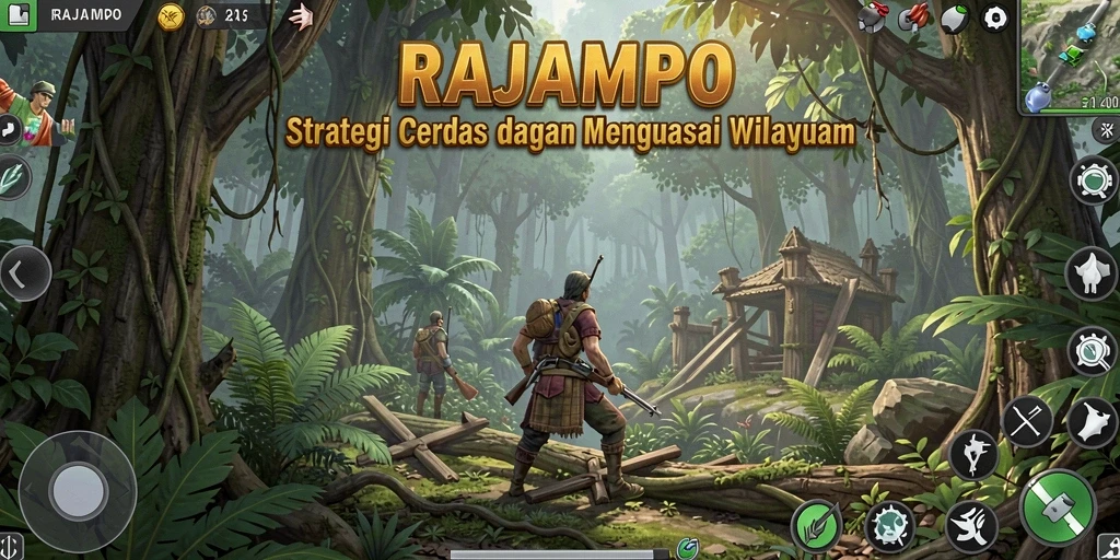 Tampilan permainan <strong>RAJAMPO</strong> saat mempertaruhkan strategi untuk menang.
