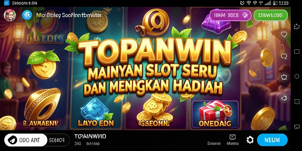 Gameplay seru dari TOPANWIN dengan berbagai pilihan tema.